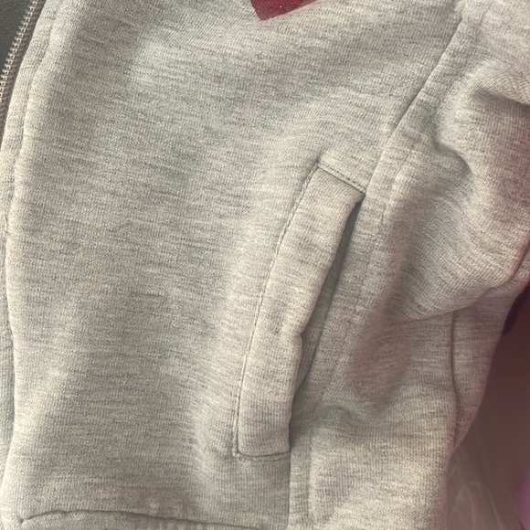 Girls Cotton Sequin Jacket/ Hoodie - Picture 4 of 7